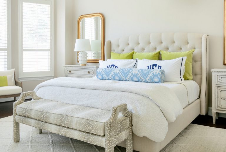 Design at Home: How to Make + Style Your Bed with Oyster Creek Studios ...